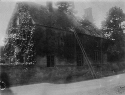 The Old House during the fire